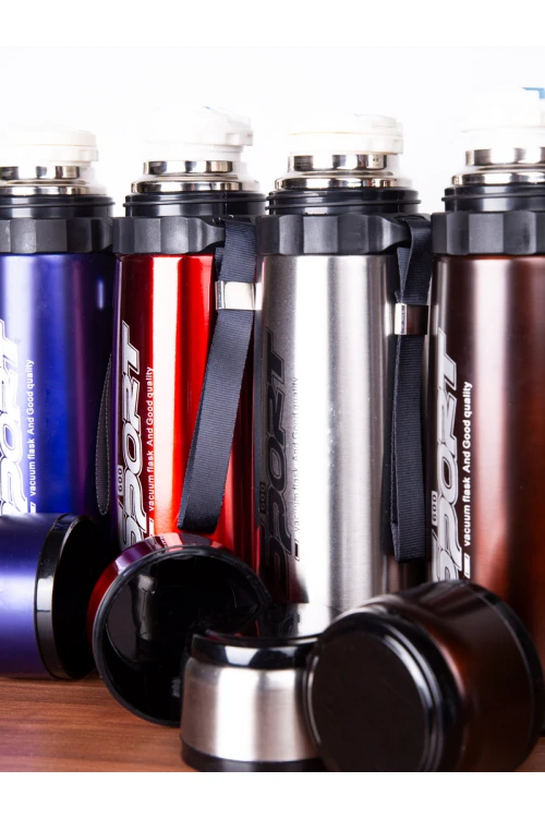 قارورة مياه ستانليس ستيل بمقبض600 مل