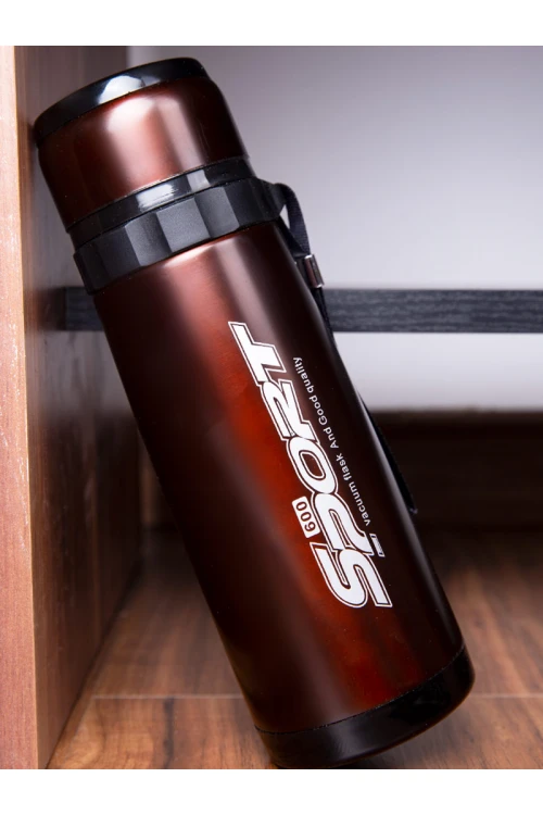 قارورة مياه ستانليس ستيل بمقبض600 مل