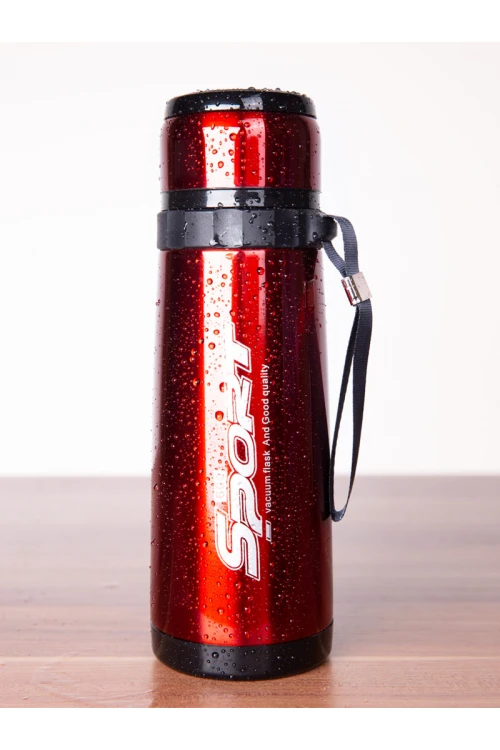 قارورة مياه ستانليس ستيل بمقبض600 مل