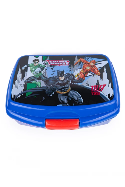 صندوق غداء مزين بطباعة بات مان