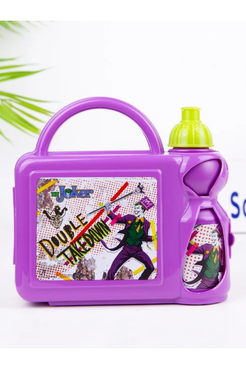 طقم لانش بوكس مع قارورة ماء