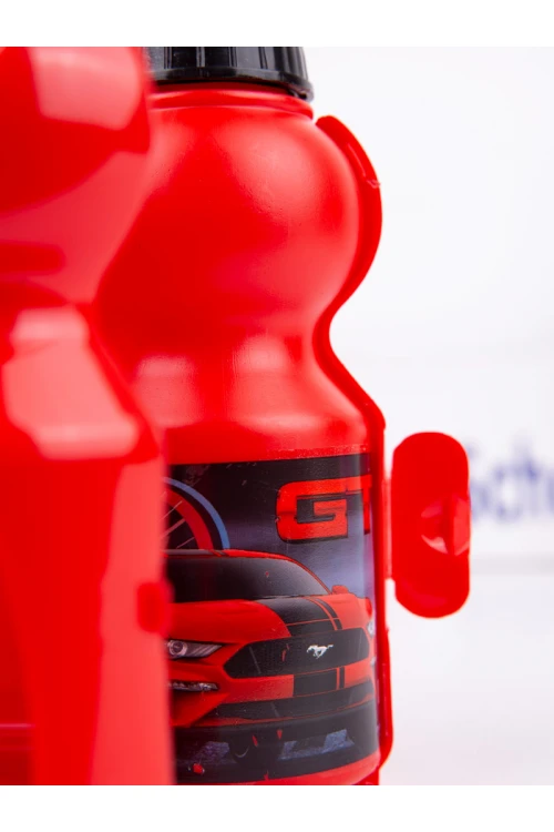 طقم لانش بوكس بمقبض علوي مع قارورة ماء