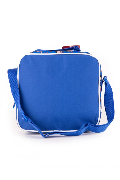 شنطة ظهر مدرسية مع عجلات وسحاب إغلاق - 5 قطع