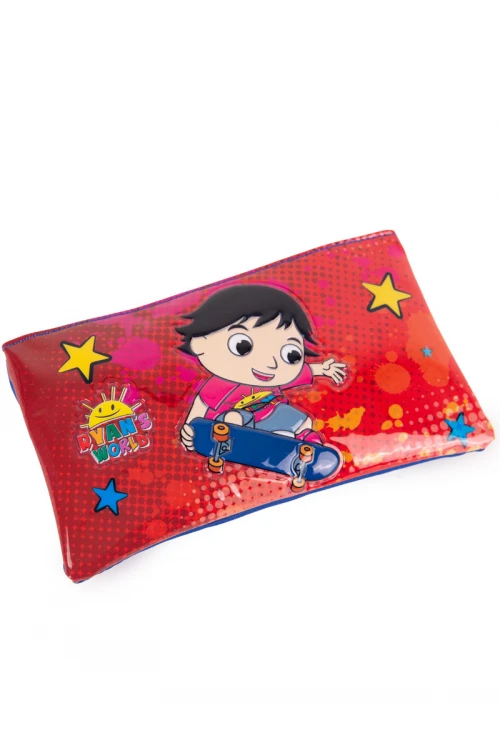 شنطة ظهر مدرسية مع عجلات وسحاب إغلاق - 5 قطع