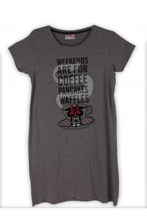 قميص نسائي قصير بطبعات كتابة