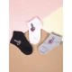 طقم جوارب متعدد الألوان من 3 أزواج