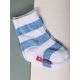 طقم جوارب مخطط من 3 أزواج