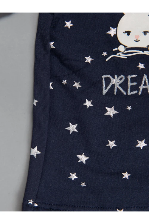 بيجاما شتوية مزينة بطبعات نجوم