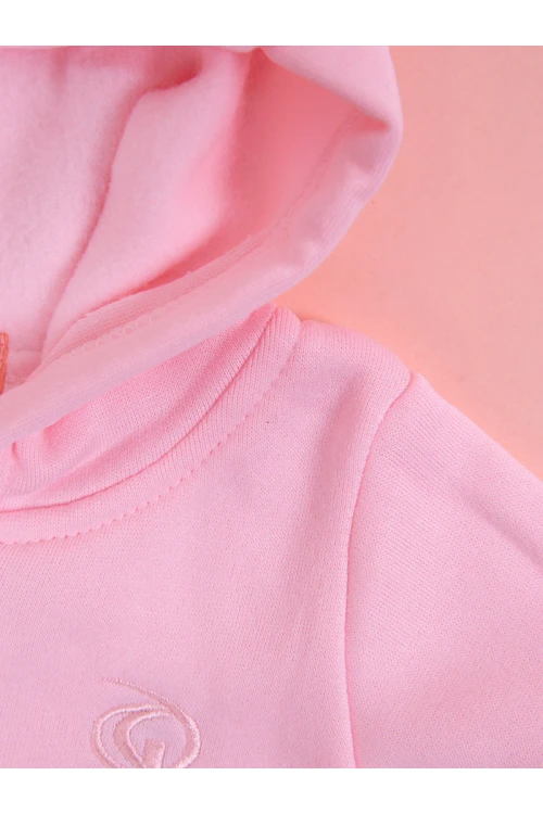 جاكيت بقبعة مع سحاب إغلاق