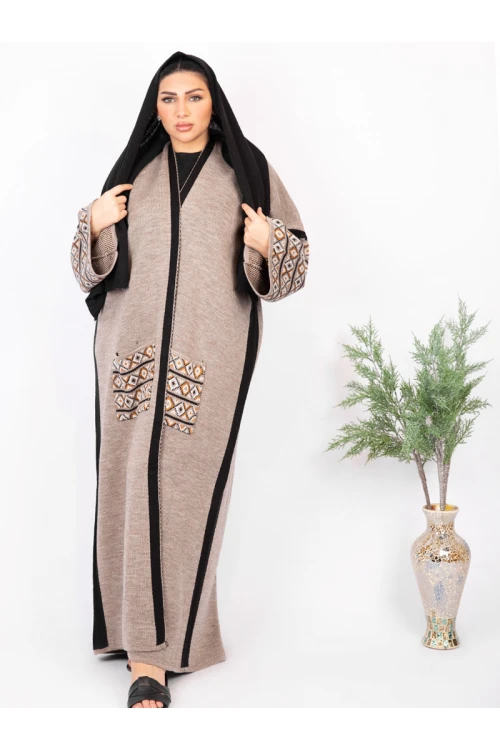 فرو شتوي مع جيوب و شال