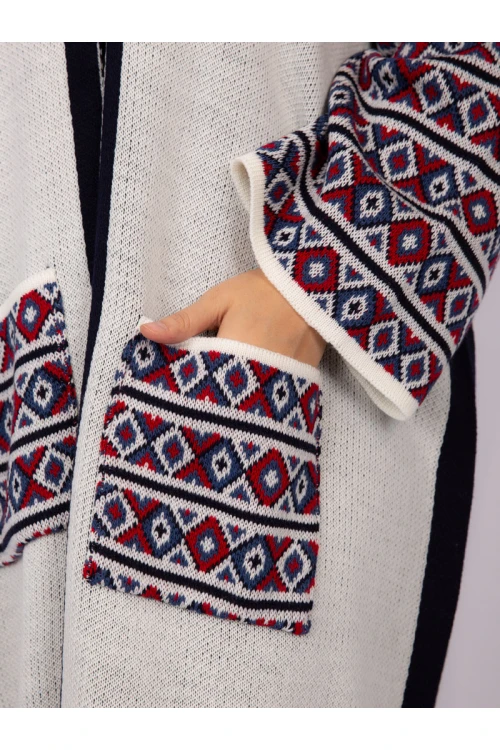 فرو شتوي مع جيوب و شال