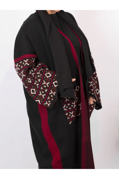 فرو شتوي مع جيوب و شال