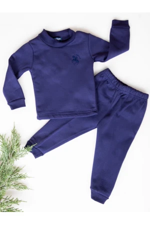 بيجاما مواليد شتوية بأكمام طويلة