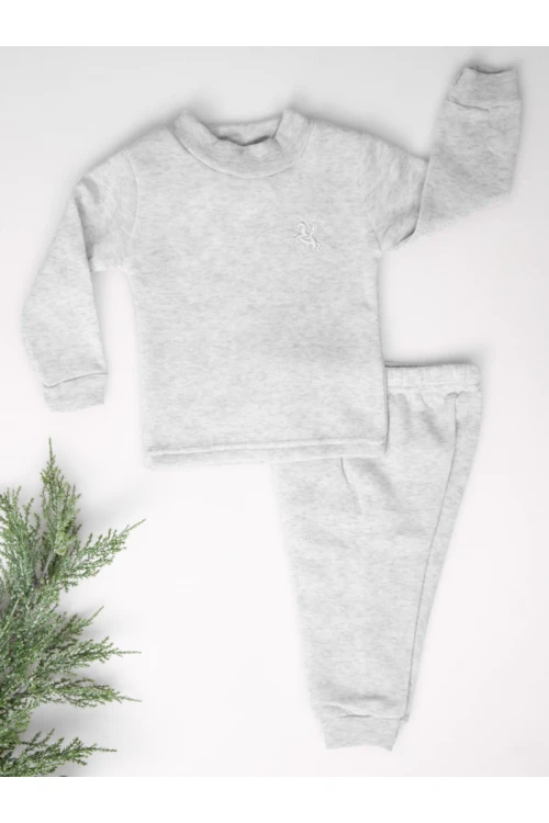 بيجاما مواليد شتوية سادة