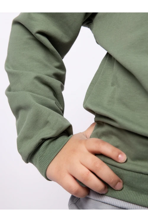 طقم بنطلون مع بلوفر بأكمام طويلة