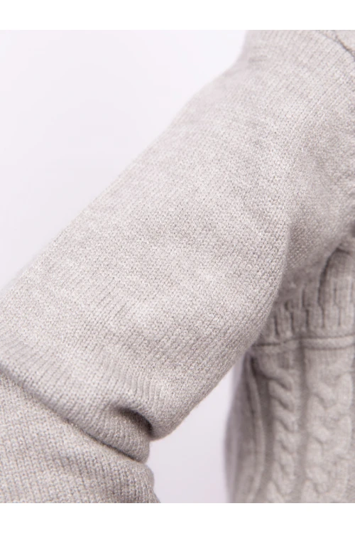 طقم بلوفر مضلع مع قبعة و بنطلون