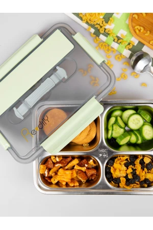 طقم حافظة طعام مع أدوات