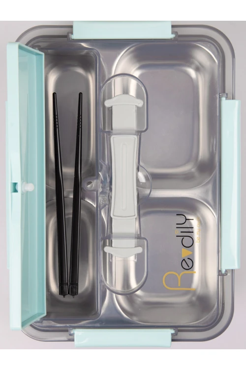 طقم حافظة طعام مع أدوات