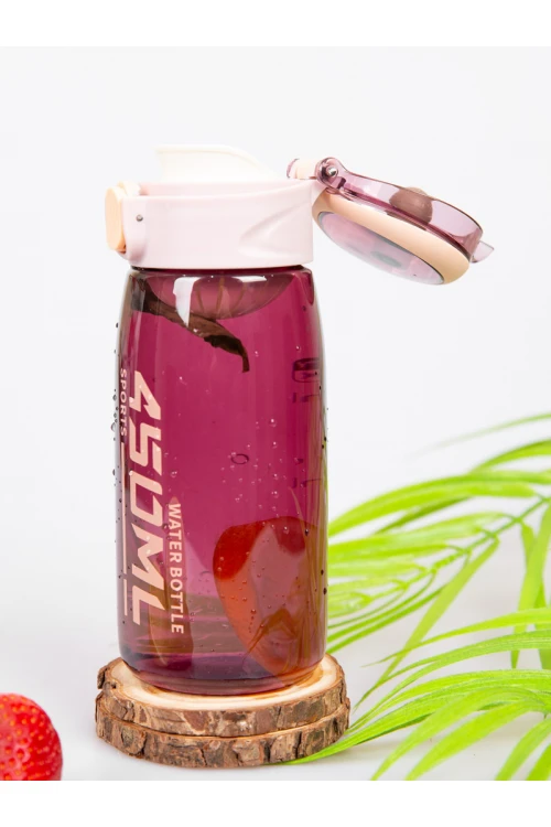 قارورة ماء مع مؤشر و غطاء  إغلاق