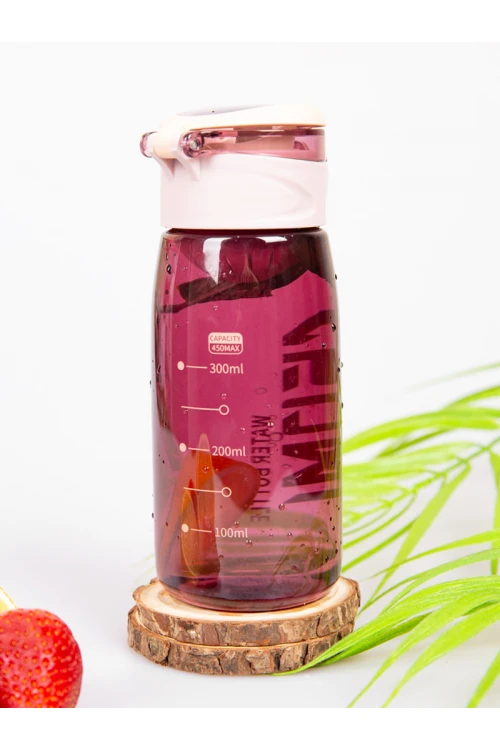 قارورة ماء مع مؤشر و غطاء  إغلاق