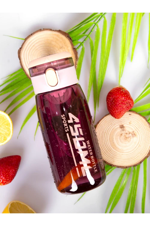 قارورة ماء مع مؤشر و غطاء  إغلاق