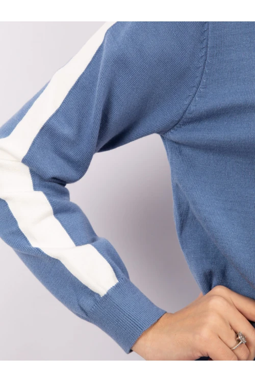 طقم شتوي بسحاب إغلاق بأكمام طويلة