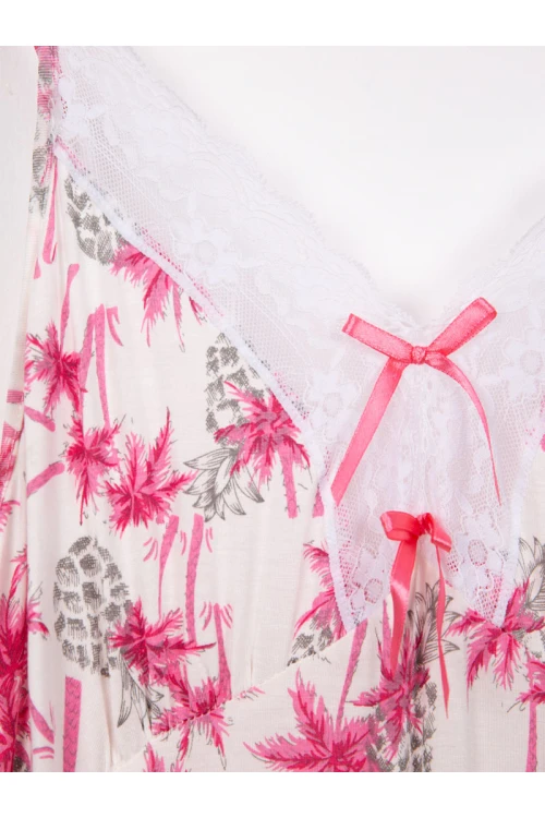 قميص نسائي ميدي مشجر