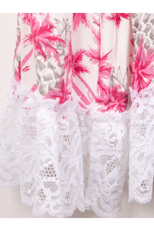 قميص نسائي ميدي مشجر