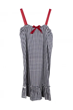 قميص نسائي بطبعة مربعات