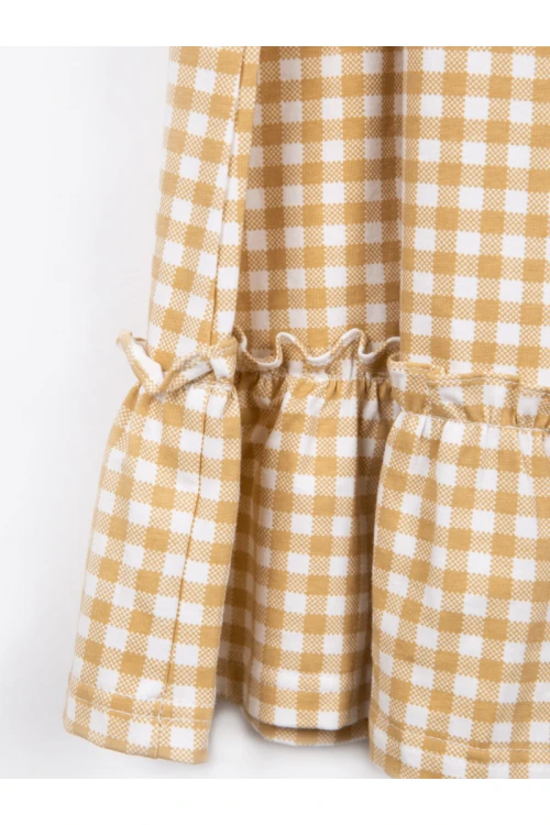 قميص نسائي بطبعة مربعات