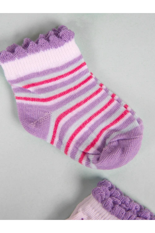 طقم جوارب مواليد- 3 قطع