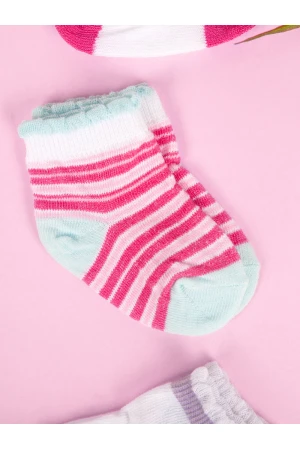 طقم جوارب مواليد - 3 قطع