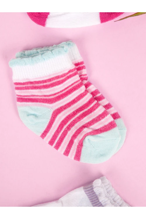 طقم جوارب مواليد - 3 قطع