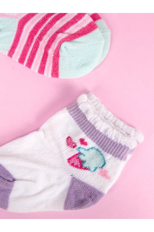 طقم جوارب مواليد - 3 قطع