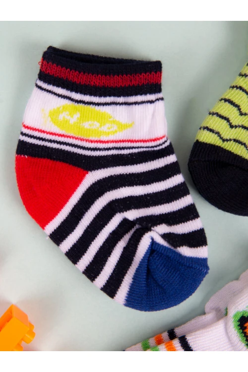 طقم جوارب مواليد - 3 قطع