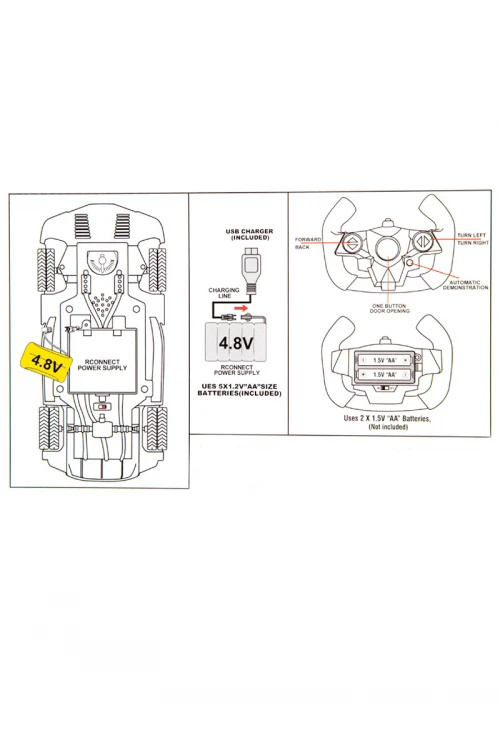 لعبة سيارة فارهه بريموت تحكم