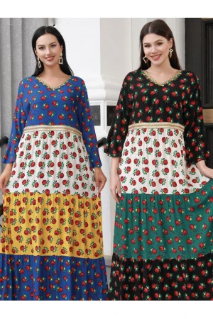 فستان نسائي تراثي (جامبو)