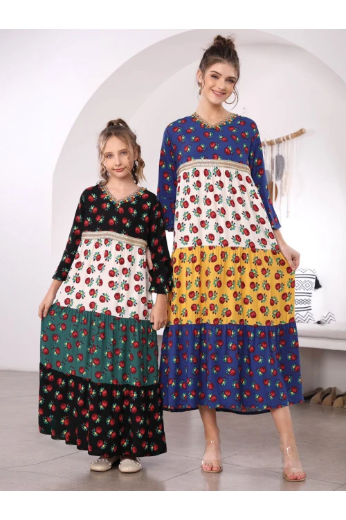 فستان بناتي تراثي