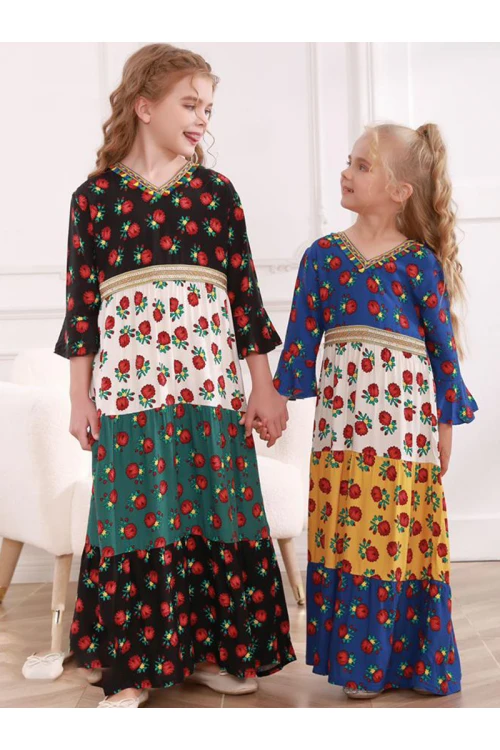 فستان بناتي تراثي