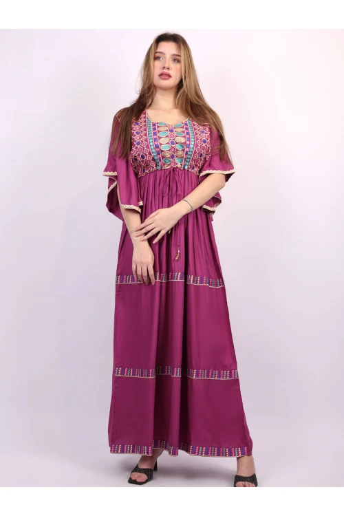 جلابية مميزة بنقش العربي