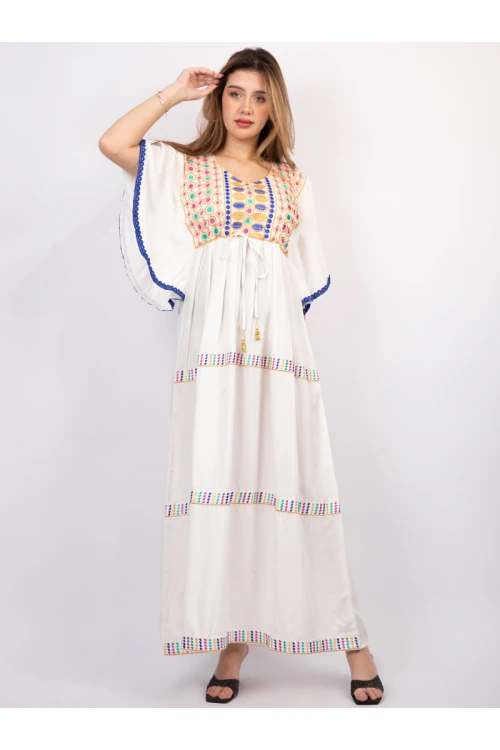 جلابية مميزة بنقش العربي