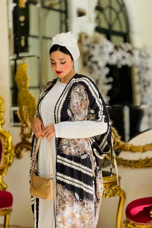 طقم نسائي قطعتين اكمام طويلة