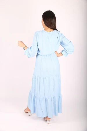 فستان أكمام طويلة