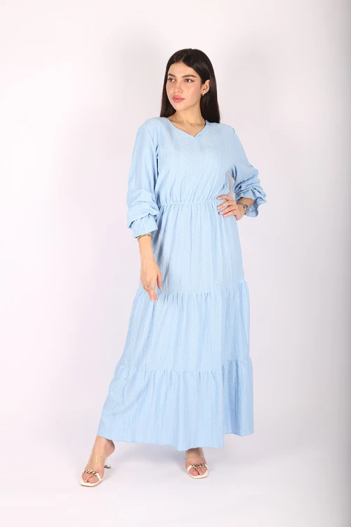 فستان أكمام طويلة