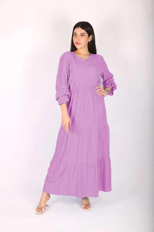 فستان أكمام طويلة