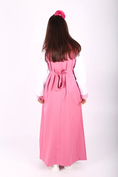 مريول مع قميص قطعة واحده سحاب أمامي و جيوب مخفية