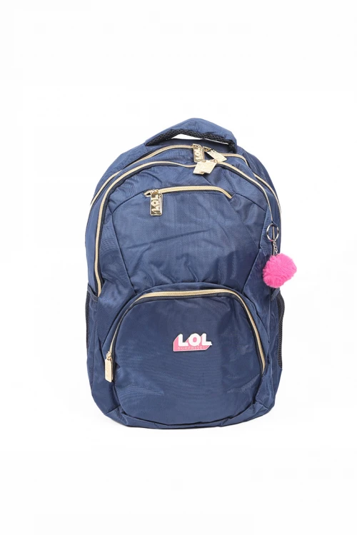 شنطة ظهر سحاب و جيوب متعددة