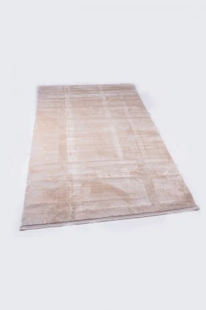 سجاد سادة لون بيج مقاس 80*150