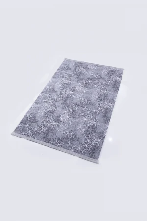 سجاد شكل نجوم لون رمادي مقاس 200*100