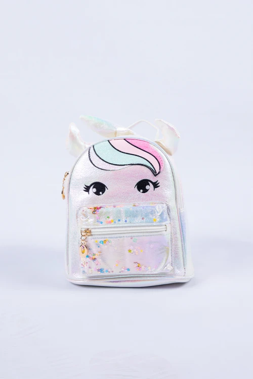 حقيبة أطفال ظهر يونيكورن متعددة الجيوب